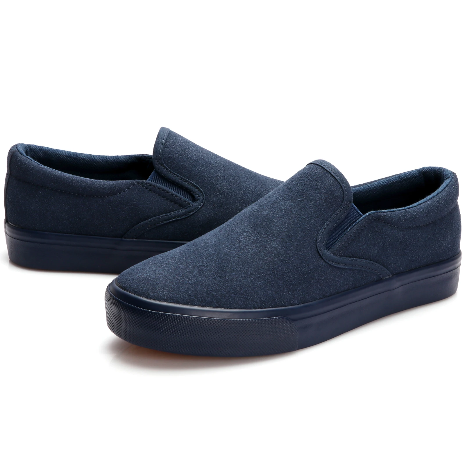 H594418108fa5442da991a03c6f200285h.webp Unisex Penny Loafer Canvas Vulcanized Shoes Walking Sports Sneakers Casual Slip on Flats Shoes - Image 1